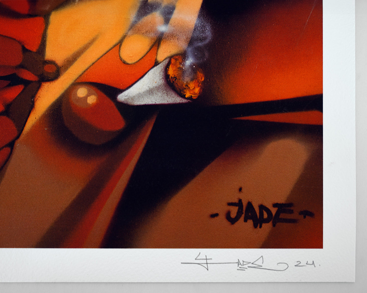 Encender un cigarro con el sol / Limited Edition Giclee