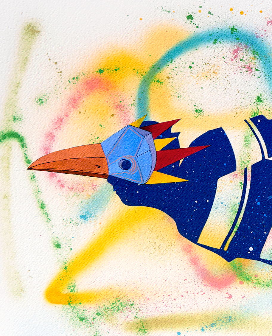 Cierro los ojos para volar / Original Piece
