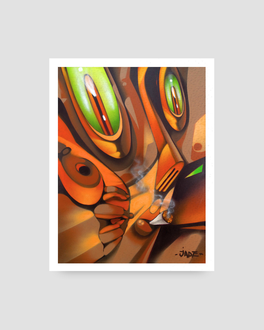 Encender un cigarro con el sol / Limited Edition Giclee