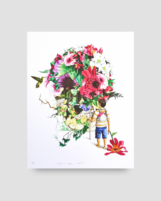 Hacia allá vamos todos / Limited Edition Giclée