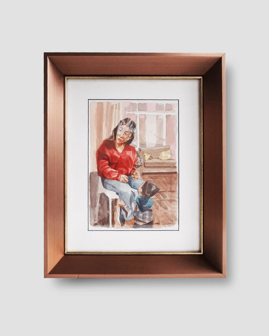 Una copa de vino / Original Piece