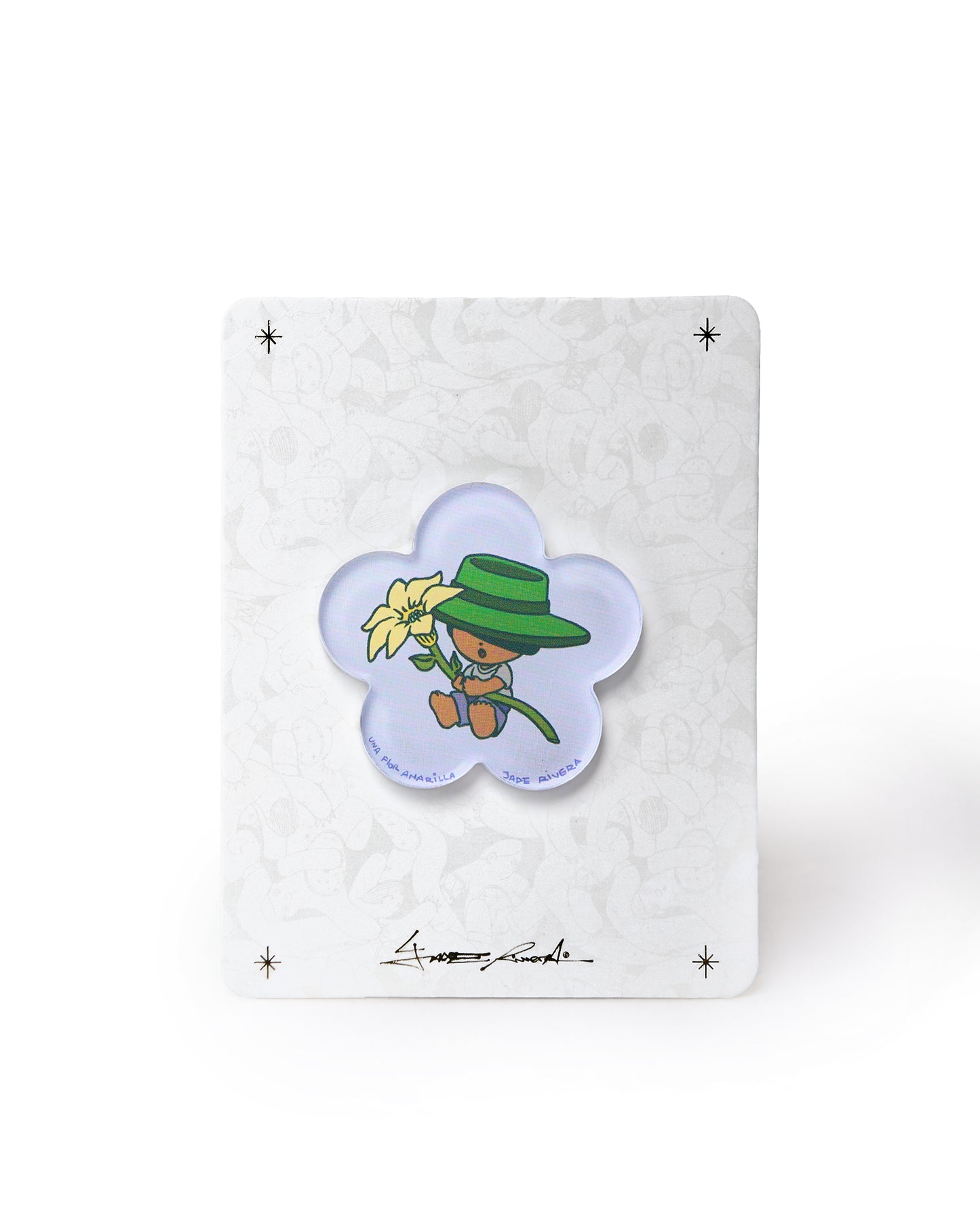 Flor amarilla / Magnet