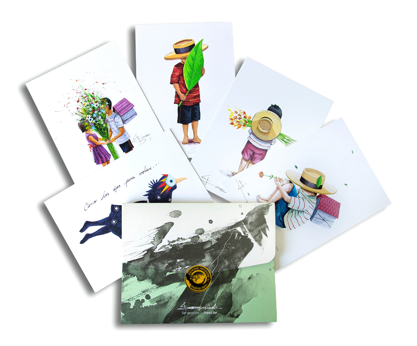 Pack 5 Prints.