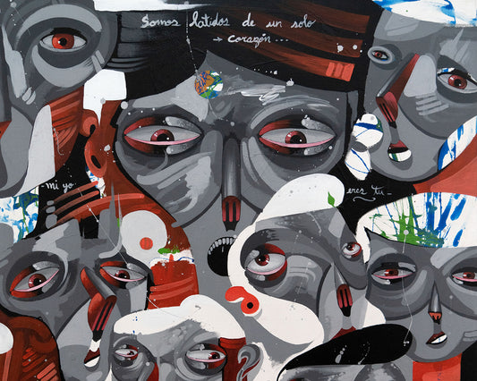 Somos latidos de un solo corazón / Limited Edition Giclee
