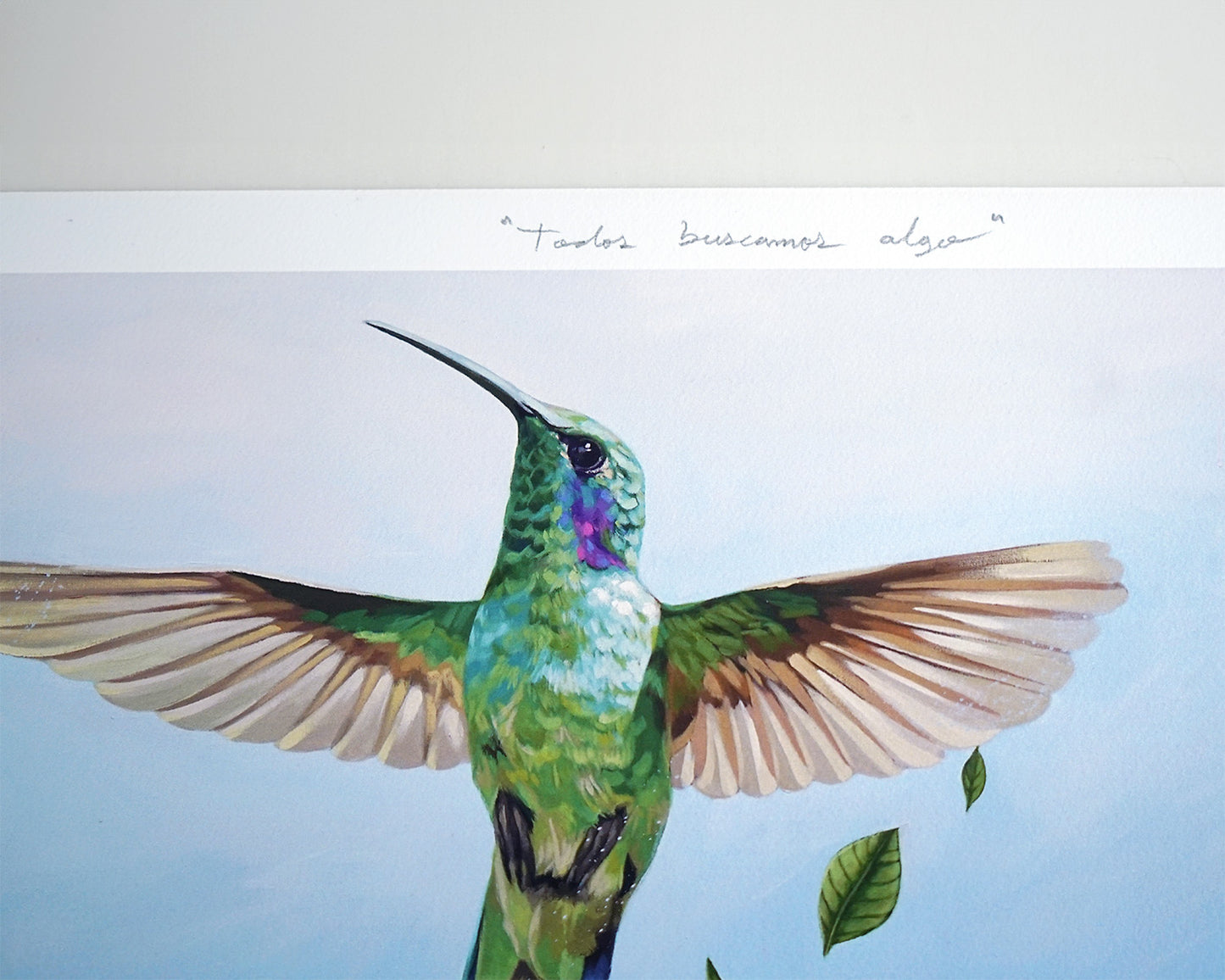 Todos buscamos algo / Limited edition giclée