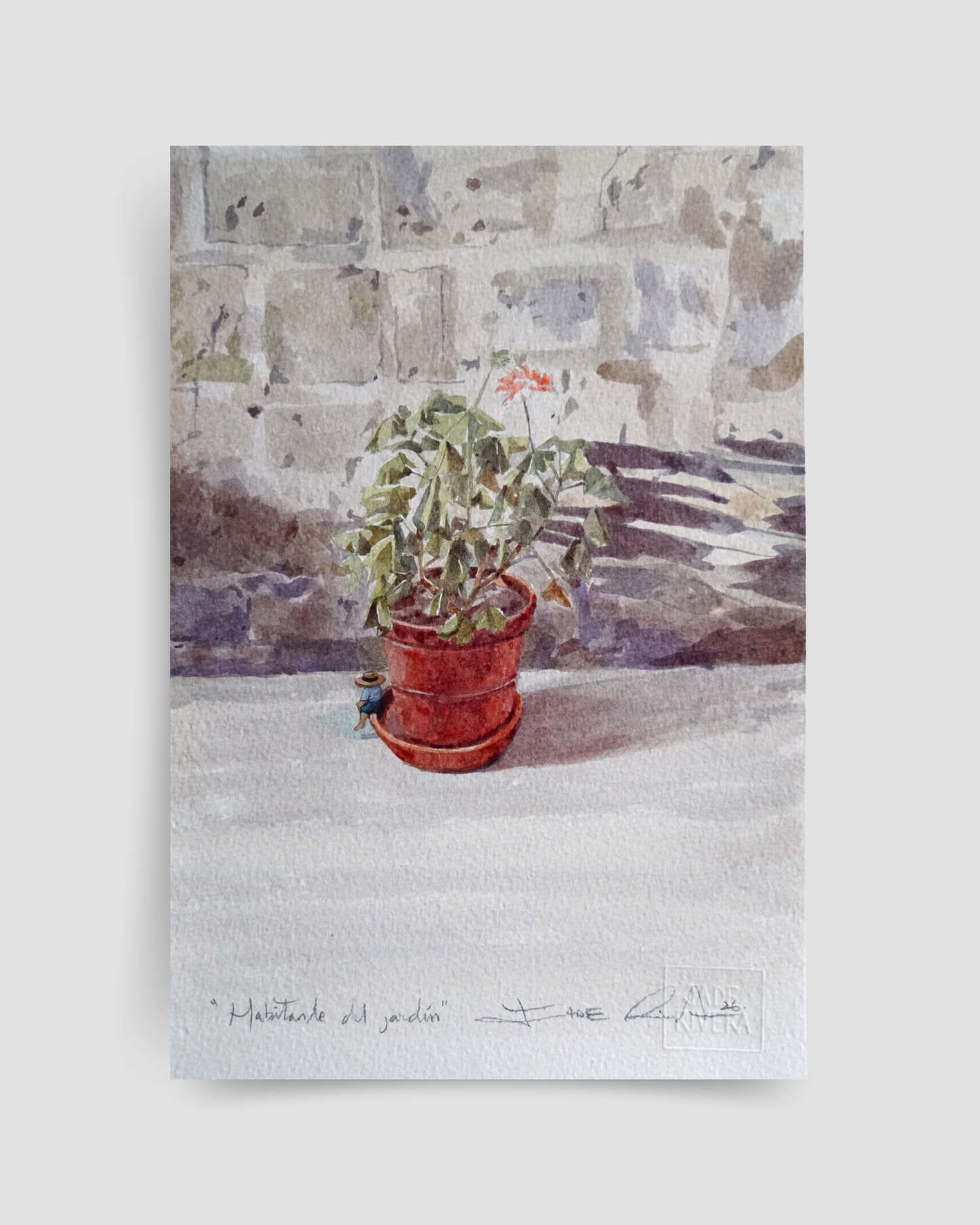 Habitantes del jardín / Original Piece