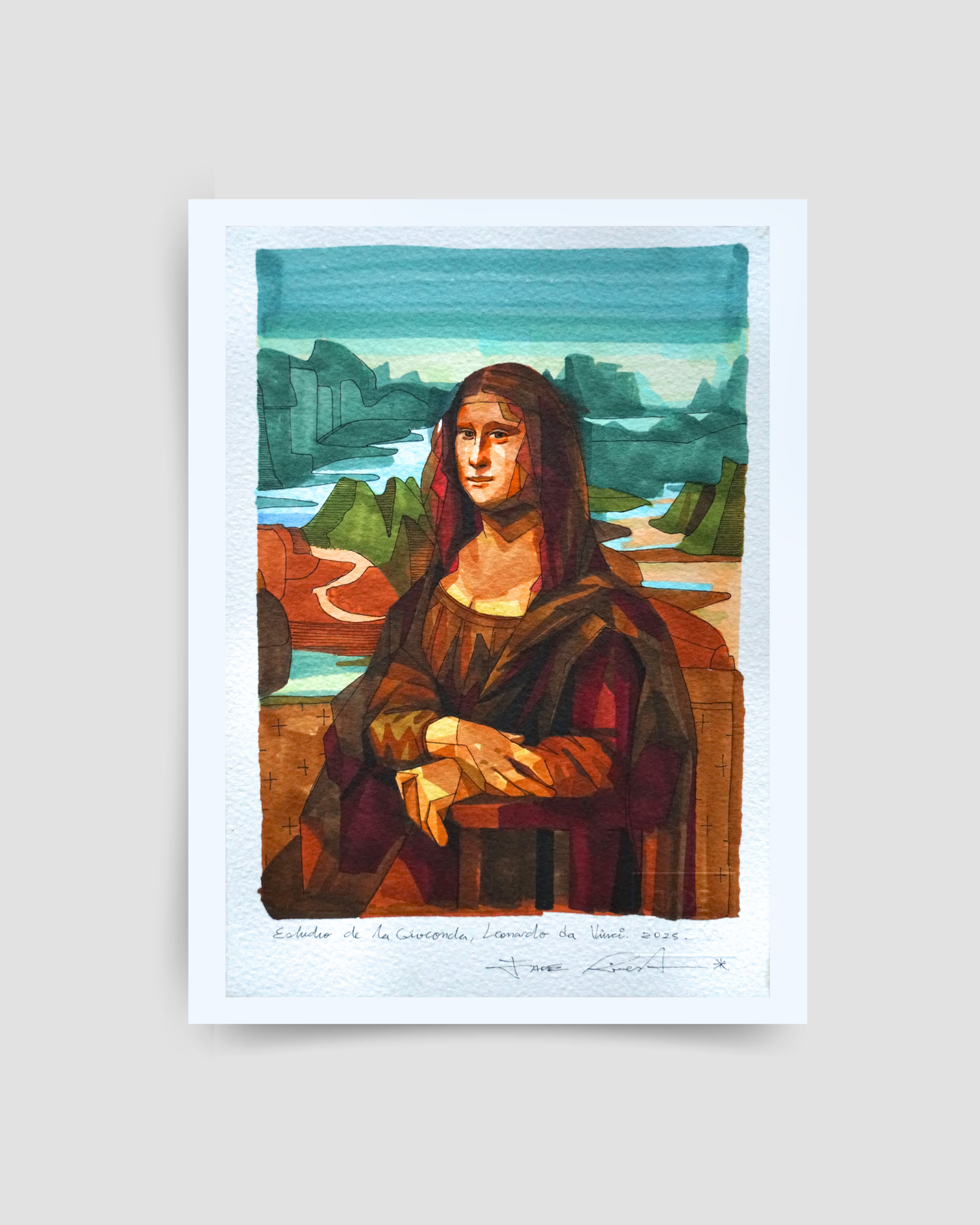 Estudio de Monalisa / Original Piece