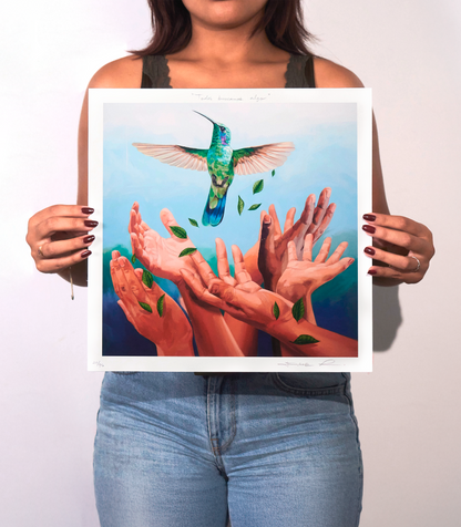 Todos buscamos algo / Limited edition giclée